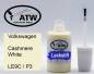 Preview: Volkswagen, Cashmere White, LE9C / P3: 20ml Lackstift, von ATW Autoteile West.